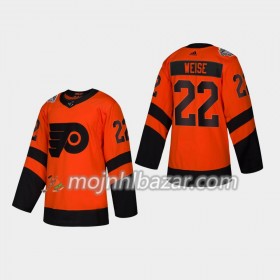 Dresovi Philadelphia Flyers Dale Weise 22 Adidas 2019 Stadium Series Authentic - Muške